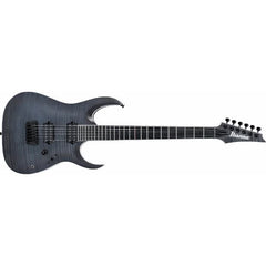 Ibanez Electric Guitars Transparent Gray Flat Ibanez RGAIX6FM Iron Label Electric Guitar