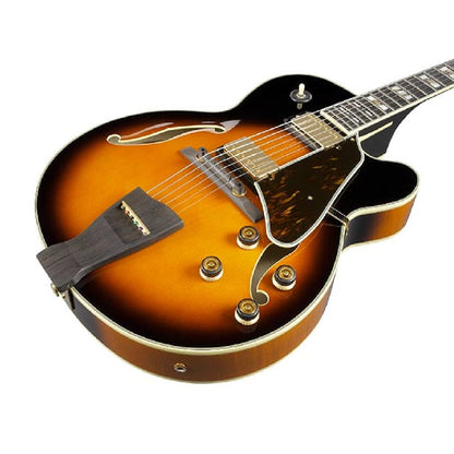 Ibanez Electric Guitars Vintage Sunburst Ibanez JSM100 John Scofield Signature Hollow Body 6 String Electric Guitar