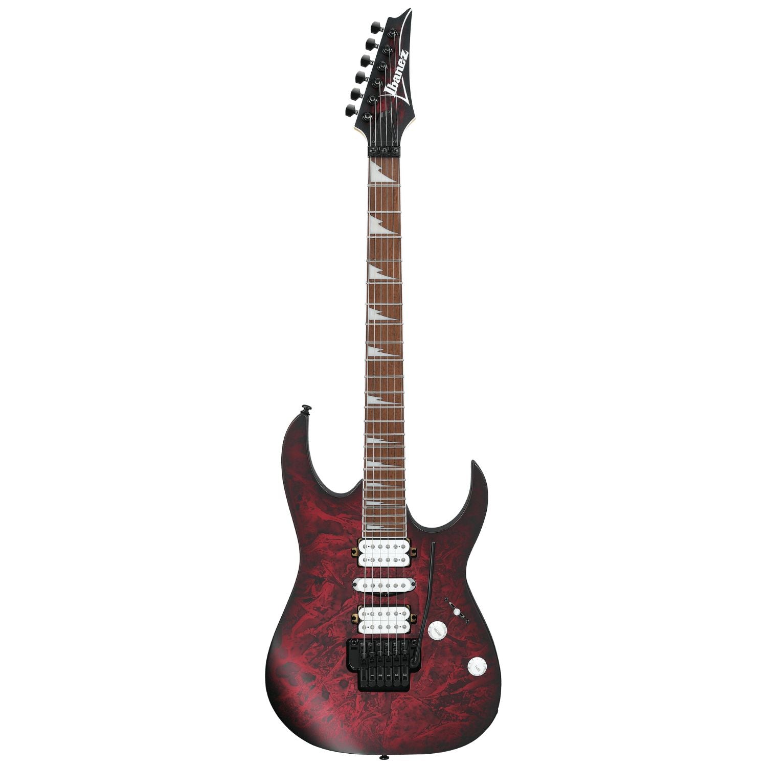Ibanez Electric Guitars Wine Red Frozen Matte Ibanez RG470DXW RG Series 6 String Electric Guitar