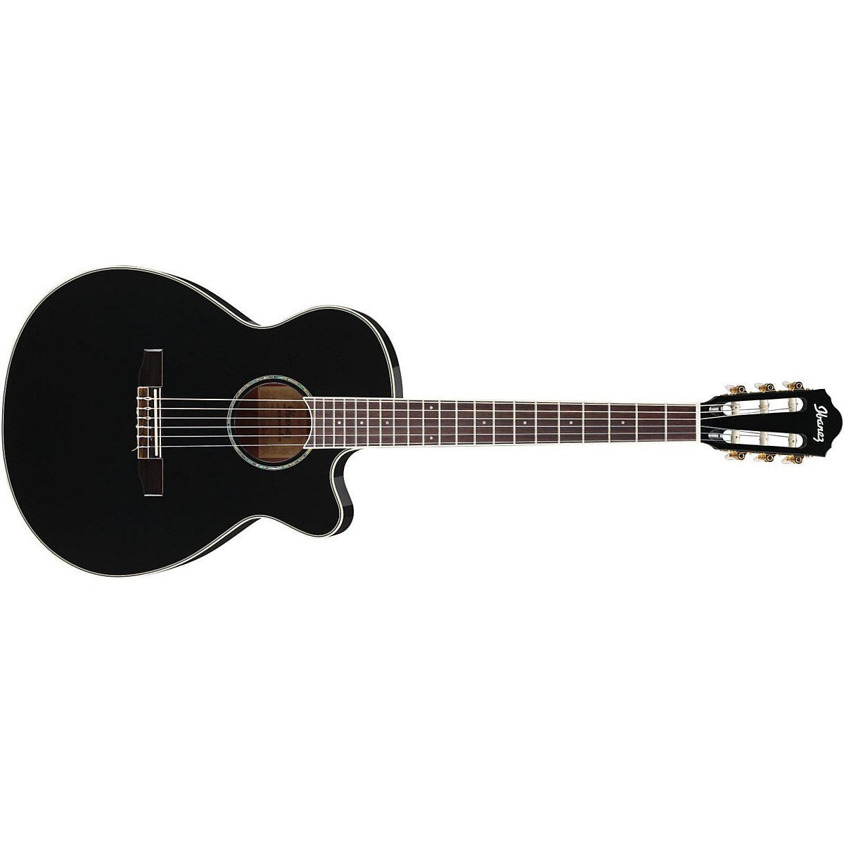 ibanez electro acoustic guitars ibanez aeg10nii electro acoustic guitar - black