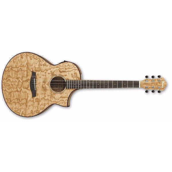 ibanez electro acoustic guitars ibanez aew40as acoustic electric guitar (figured ash)