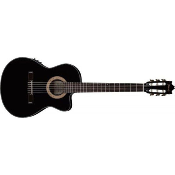 Ibanez Electro Acoustic Guitars Ibanez GA35TCE - Electro Acoustic Classical Guitar - Black Night