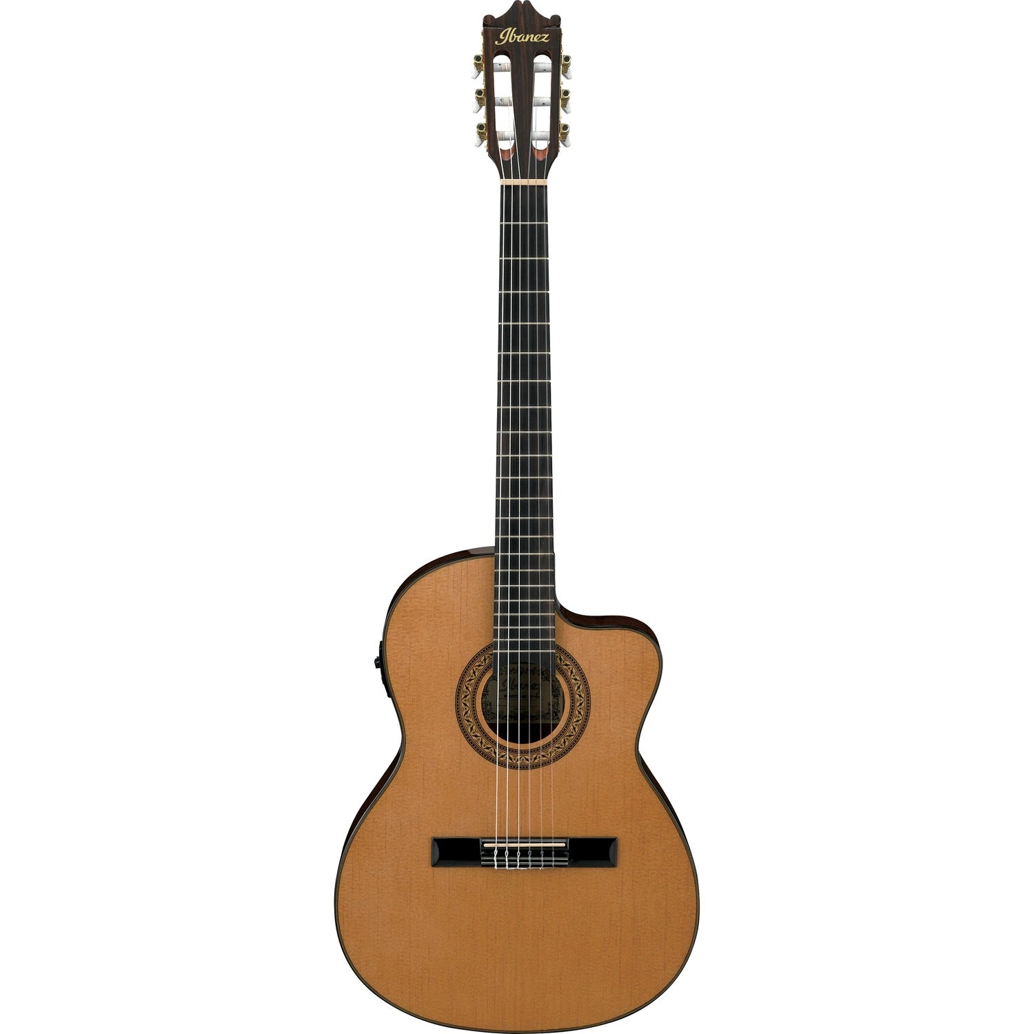 Ibanez Electro Acoustic Guitars Ibanez GA5TCE Classical Series Classical Electro Acoustic Guitar - Amber