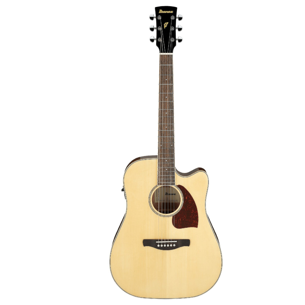 Ibanez Electro Acoustic Guitars Natural High Gloss Ibanez PF16WCE PF Series 6 String Semi Electro Acoustic Guitar