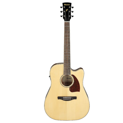 Ibanez Electro Acoustic Guitars Natural High Gloss Ibanez PF16WCE PF Series 6 String Semi Electro Acoustic Guitar
