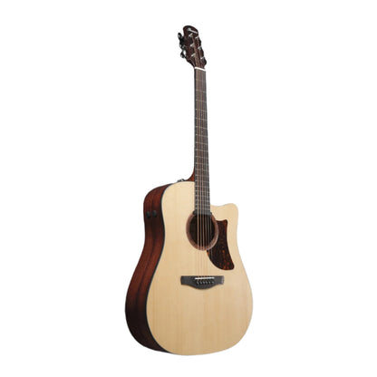 Ibanez Electro Acoustic Guitars Natural Low Gloss Ibanez AAD170CE Advanced Acoustic Series Electro Acoustic Guitar