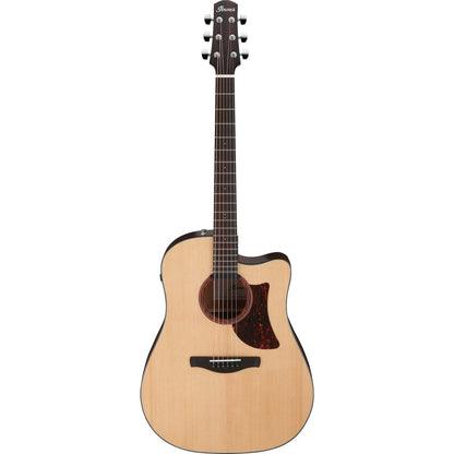 Ibanez Electro Acoustic Guitars Natural Low Gloss Ibanez AAD170CE Advanced Acoustic Series Electro Acoustic Guitar