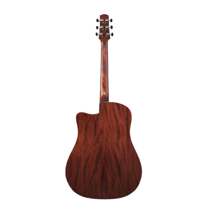 Ibanez Electro Acoustic Guitars Natural Low Gloss Ibanez AAD300CE Advanced Acoustic Series Electro Acoustic Guitar
