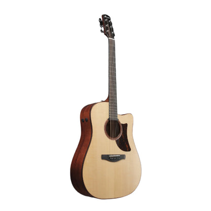 Ibanez Electro Acoustic Guitars Natural Low Gloss Ibanez AAD300CE Advanced Acoustic Series Electro Acoustic Guitar