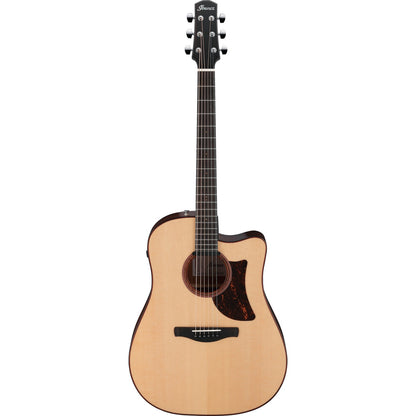 Ibanez Electro Acoustic Guitars Natural Low Gloss Ibanez AAD300CE Advanced Acoustic Series Electro Acoustic Guitar
