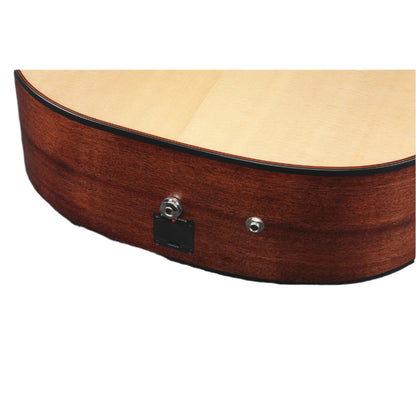 Ibanez Electro Acoustic Guitars Natural Low Gloss Ibanez AAD300CE Advanced Acoustic Series Electro Acoustic Guitar