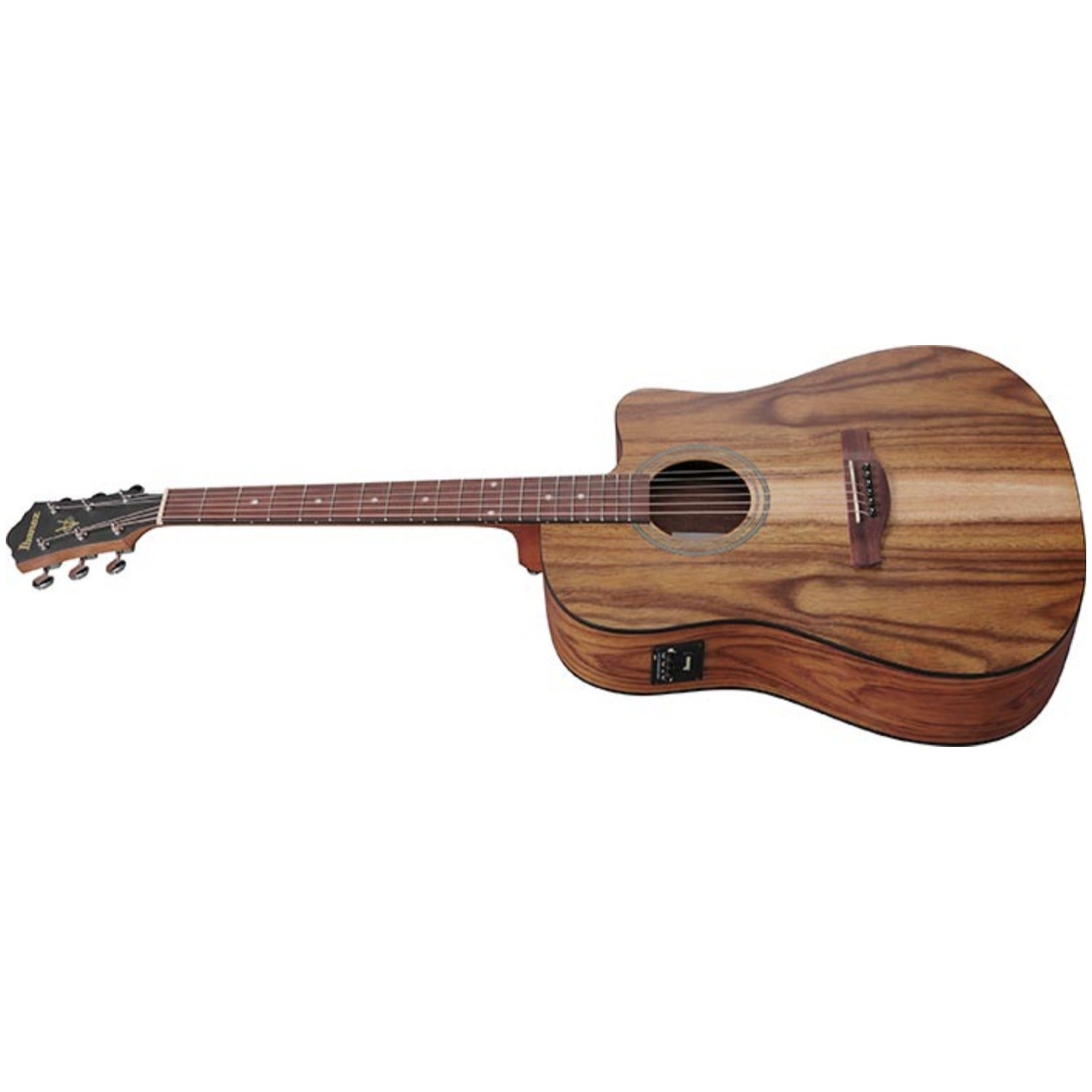 Ibanez Electro Acoustic Guitars Open Pore Brown Ibanez V40WSCE 6 String Semi Electro Acoustic Guitars 