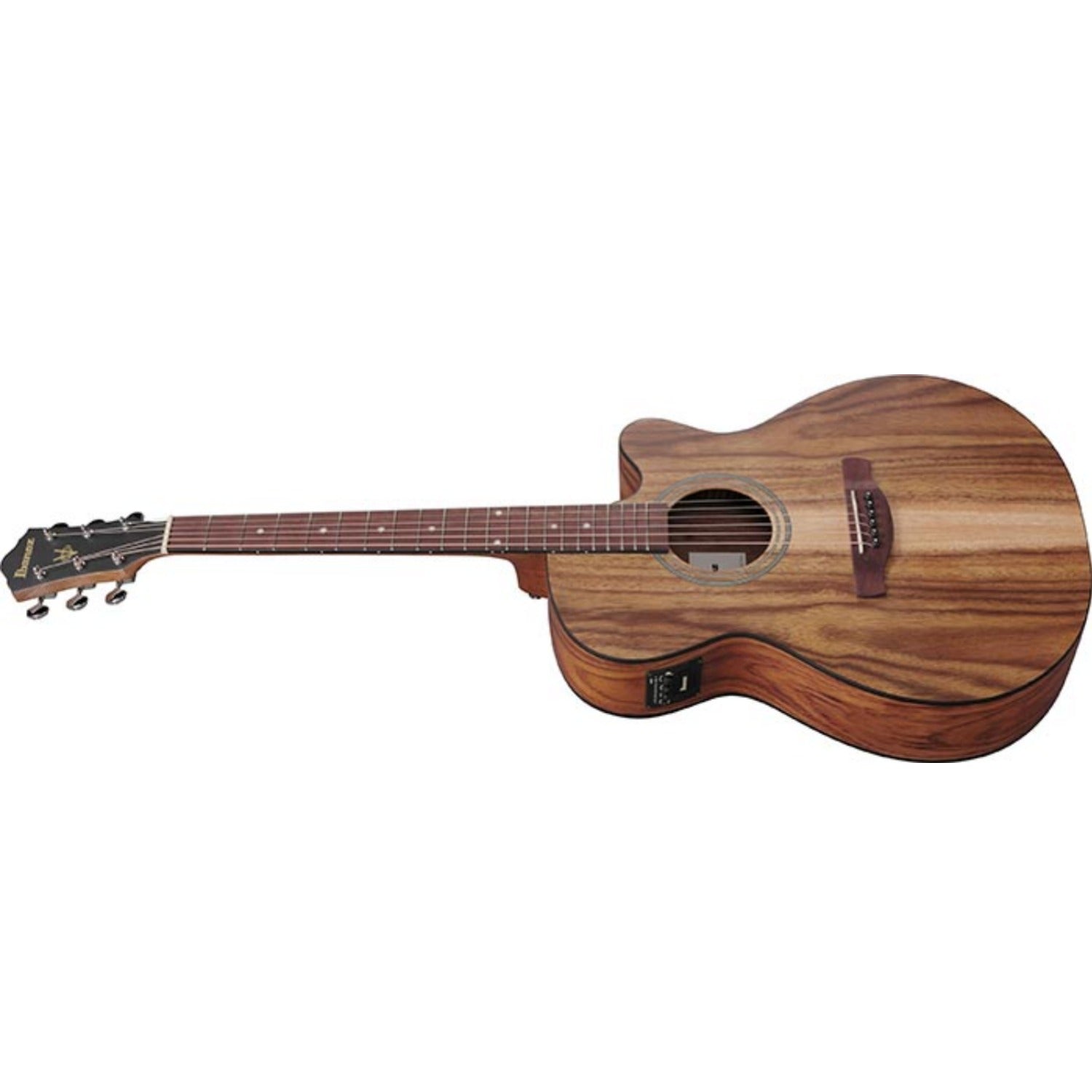 Ibanez Electro Acoustic Guitars Open Pore Brown Ibanez VC40WSCE Semi 6 String Electro Acoustic Guitar 