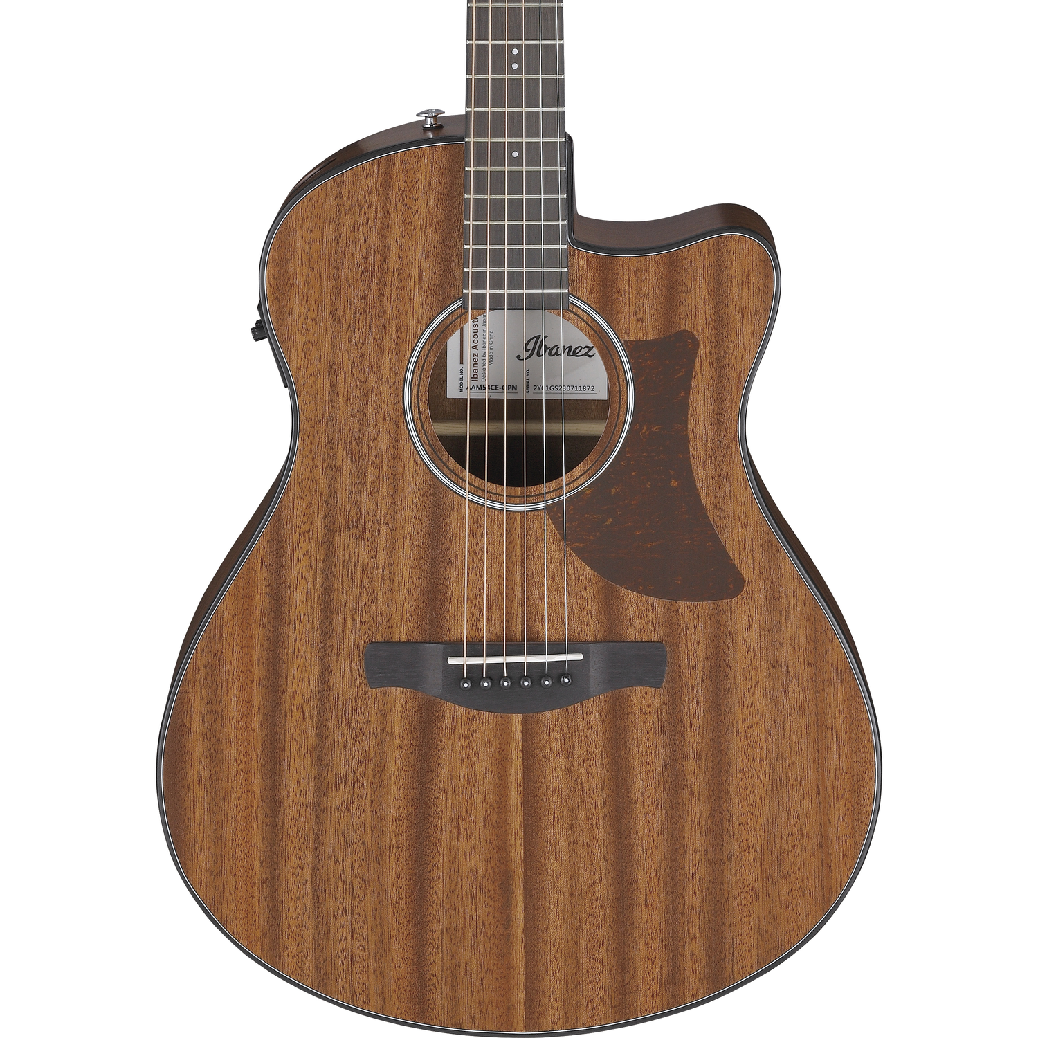 Ibanez Electro Acoustic Guitars Open Pore Natural Ibanez AAM54CE Advanced Auditorium 6 String Electro Acoustic Guitar