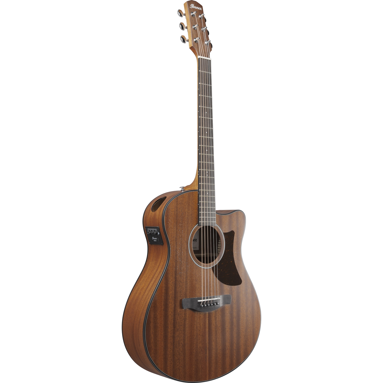 Ibanez Electro Acoustic Guitars Open Pore Natural Ibanez AAM54CE Advanced Auditorium 6 String Electro Acoustic Guitar