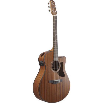 Ibanez Electro Acoustic Guitars Open Pore Natural Ibanez AAM54CE Advanced Auditorium 6 String Electro Acoustic Guitar