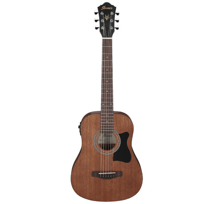 Ibanez Electro Acoustic Guitars Open Pore Natural Ibanez V44MINIE Electro Acoustic Guitar with Gigbag 