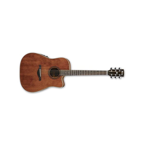 Ibanez Electro Acoustic Guitars Rustic Brown Low Gloss Ibanez AW250ECE Acoustic Guitar
