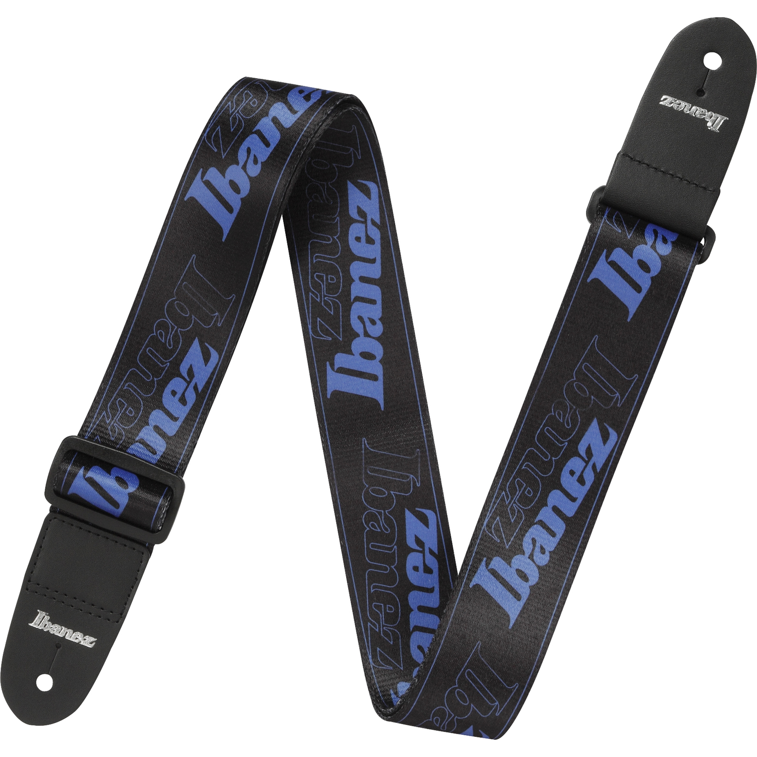 Ibanez Guitar Straps Blue Ibanez GSD50 Logo Nylon Guitar Strap