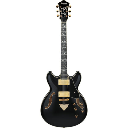 Ibanez Hollow & Semi-Hollow Electric Guitars Black Ibanez AS93SP AS Series 6 String Hollow Bodies Electric Guitar