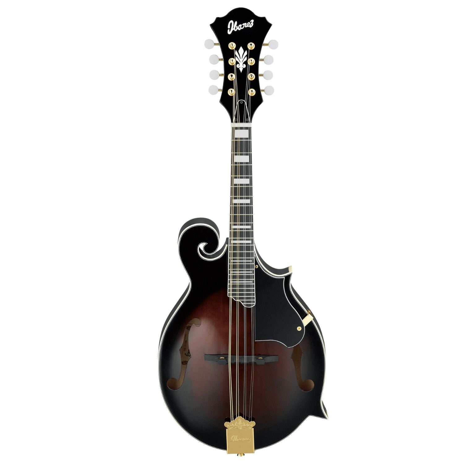 Ibanez Mandolins Dark Violin Sunburst High Gloss Ibanez M522S 8 String Acoustic Mandolin Guitar