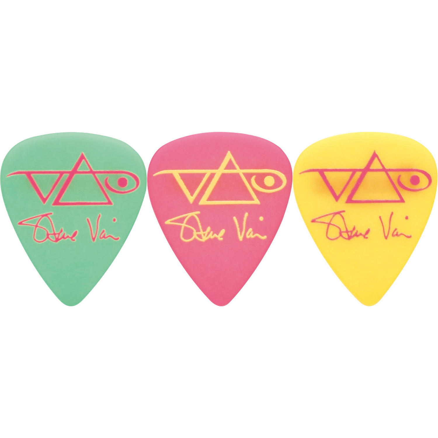 Ibanez Picks Ibanez B1000SV-GPY Steve Vai Signature Guitar Picks - Set of 3