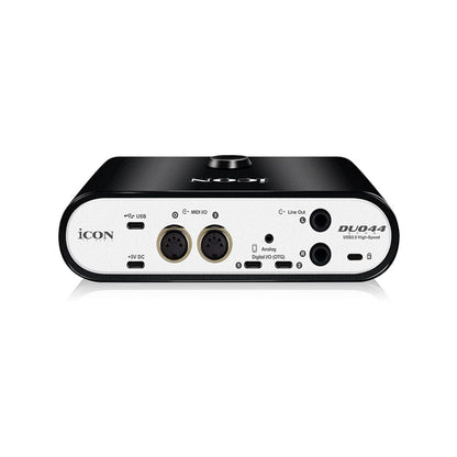 Icon Audio Interfaces Icon Duo 44 Dyna USB Audio Interface for Computers Tablets and Smartphones