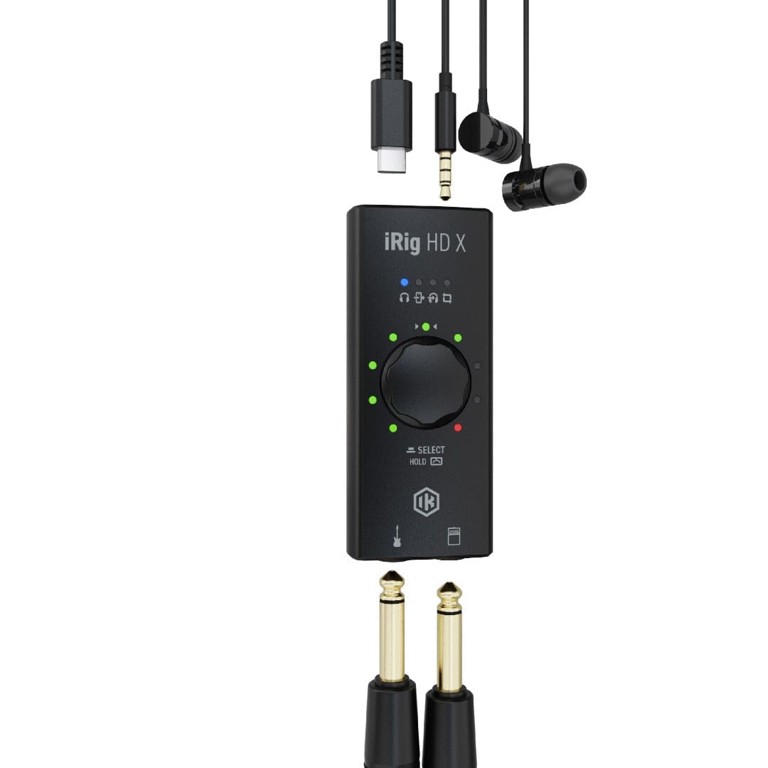ik multimedia audio interfaces ik multimedia irig hd x audio interface