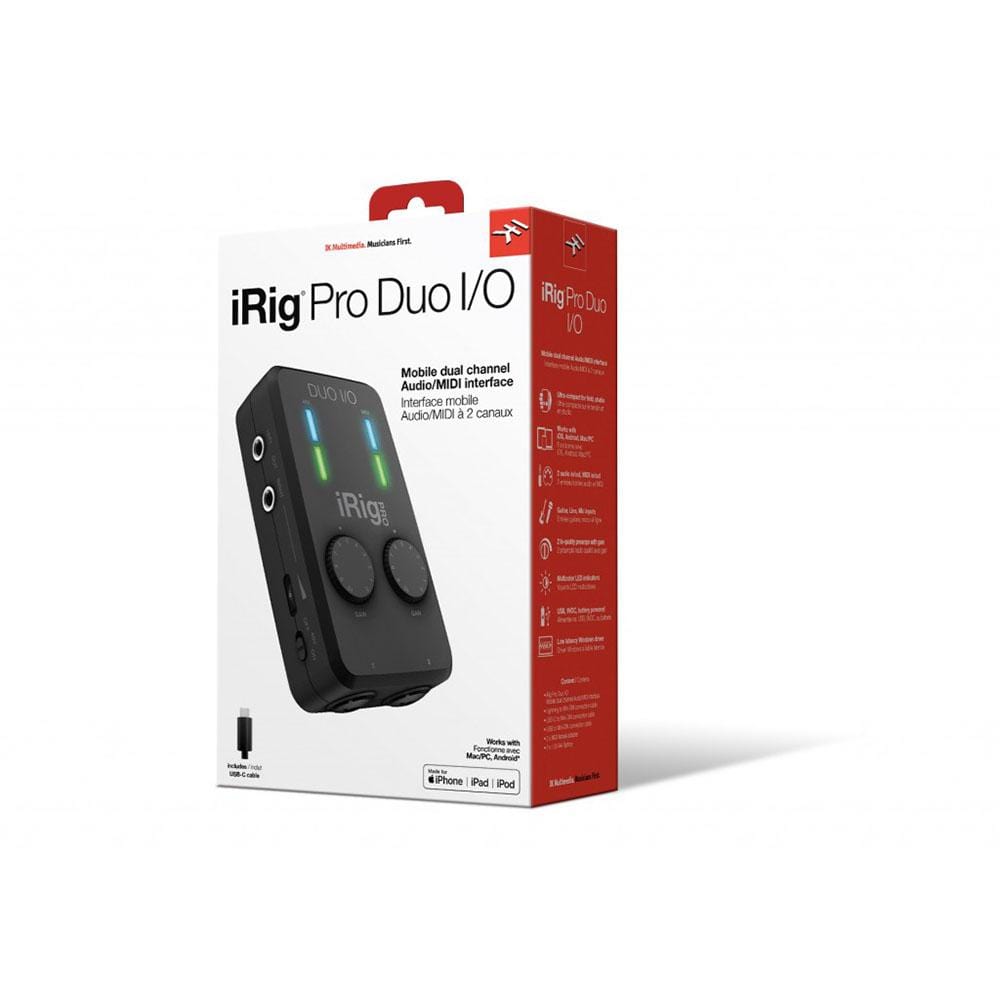IK Multimedia iRig Pro Duo I/O Audio Interface – BAJAAO.COM