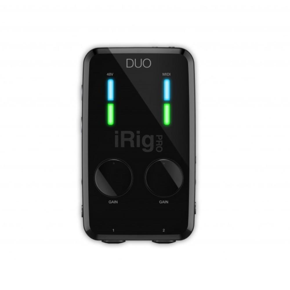 ik multimedia audio interfaces ik multimedia irig pro duo studio suite - music production bundle