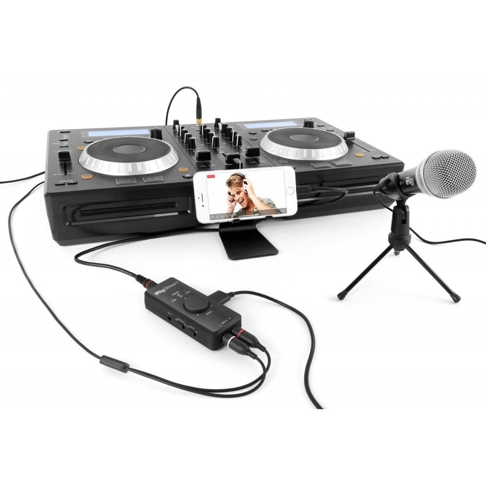 ik multimedia audio interfaces ik multimedia irig stream ultracompact 2x2 audio interface