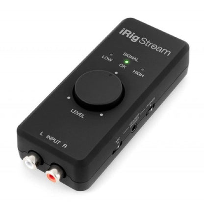 ik multimedia audio interfaces ik multimedia irig stream ultracompact 2x2 audio interface
