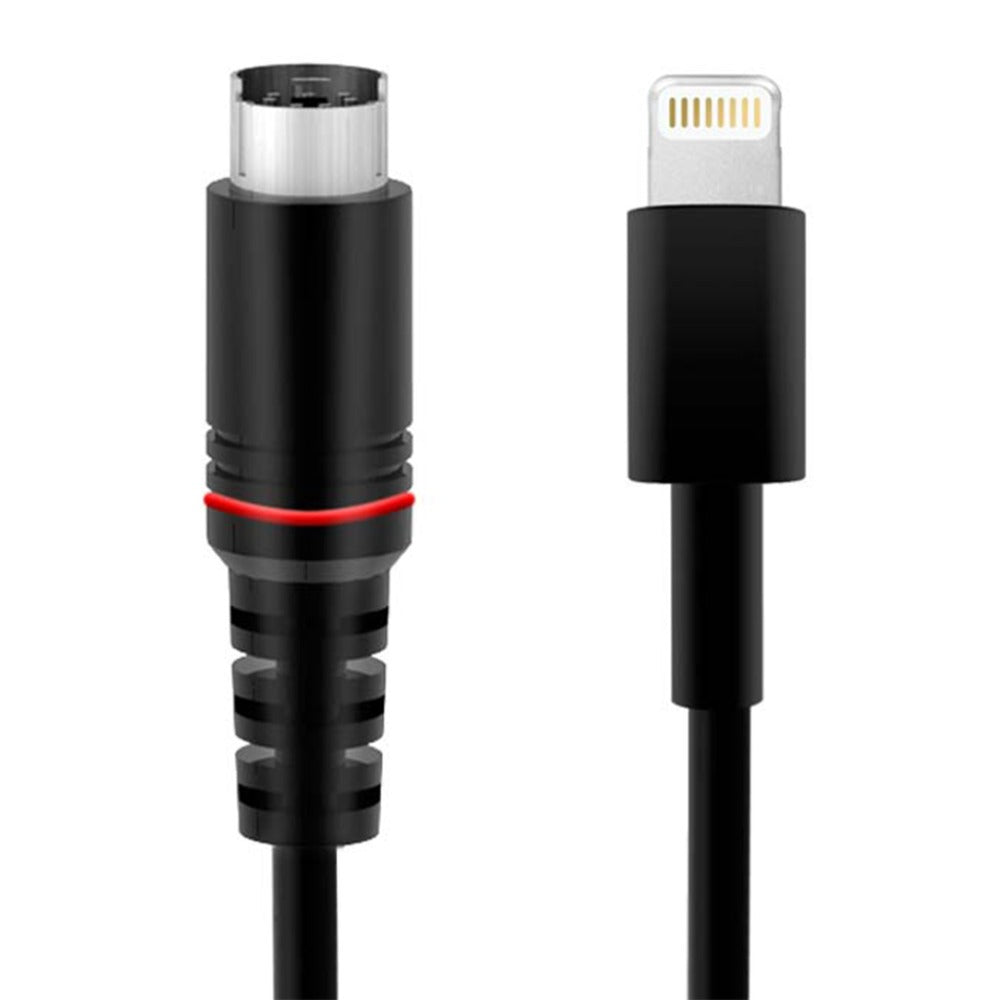 IK Multimedia Cables And Connectors IK Multimedia Lightning To Minidin Cable with Charging