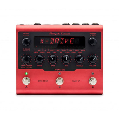 IK Multimedia Effect Pedals Red IK Multimedia AmpliTube X-DRIVE Distortion Pedal