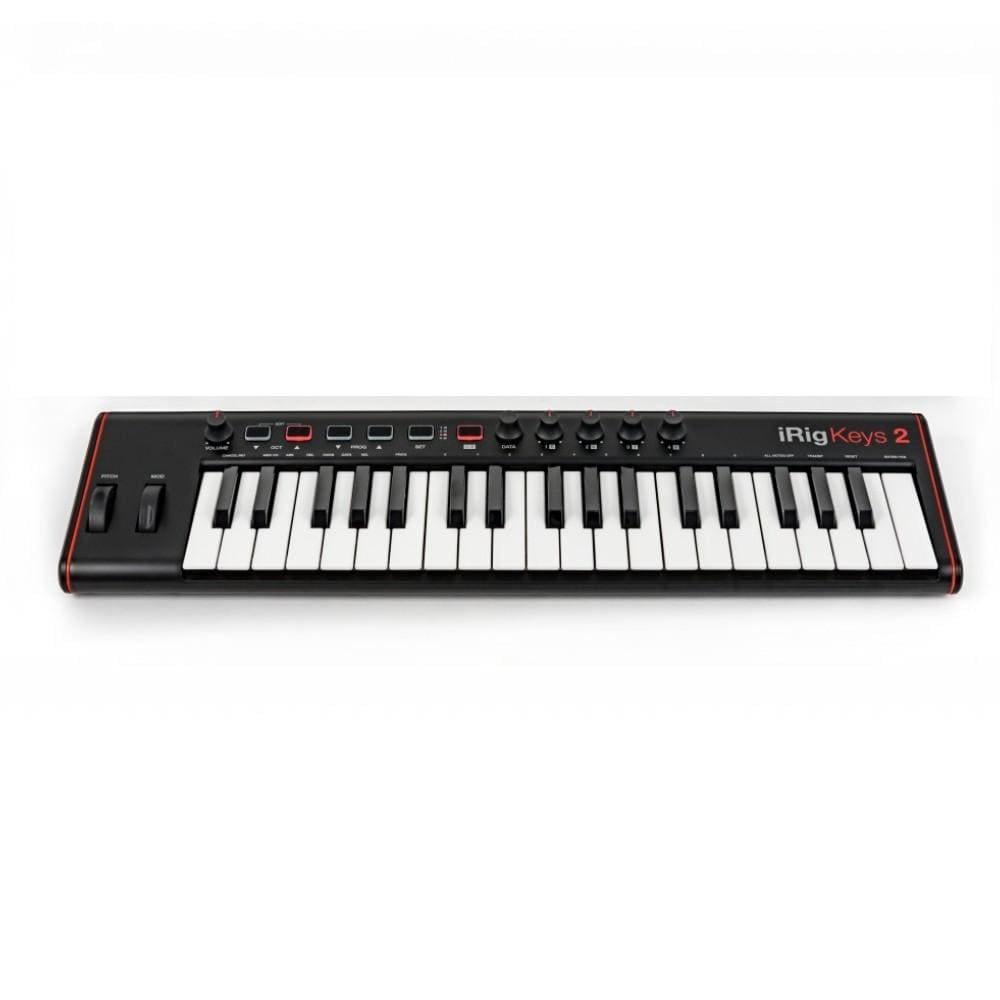 ik multimedia midi keyboards ik multimedia irig keys 2 usb midi keyboard controller