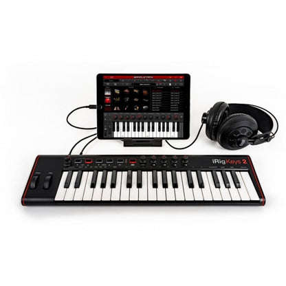ik multimedia midi keyboards ik multimedia irig keys 2 usb midi keyboard controller