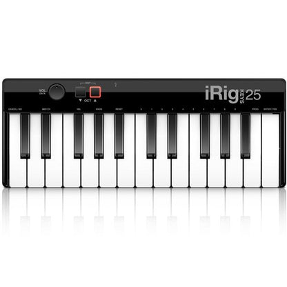 ik multimedia midi keyboards ik multimedia irig keys 25 usb midi keyboard