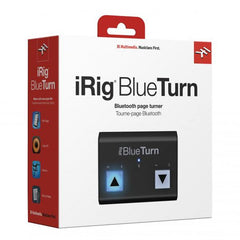 IK Multimedia Pedalboards IK Multimedia iRig BlueTurn Ultra Compact Wireless Pedalboard