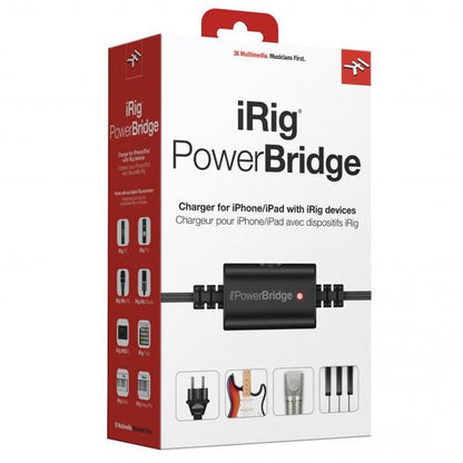 ik multimedia power supplies ik multimedia irig powerbridge universal charging solution for ios devices