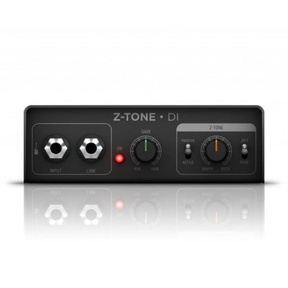 ik multimedia pre amps black ik multimedia z-tone di instrument preamp and active di box 