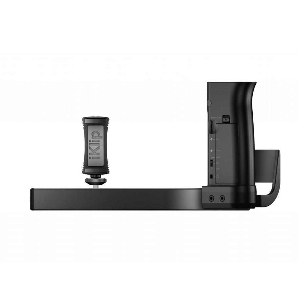 ik multimedia pre amps ik multimedia iklip a/v smartphone grip with integrated mic preamp