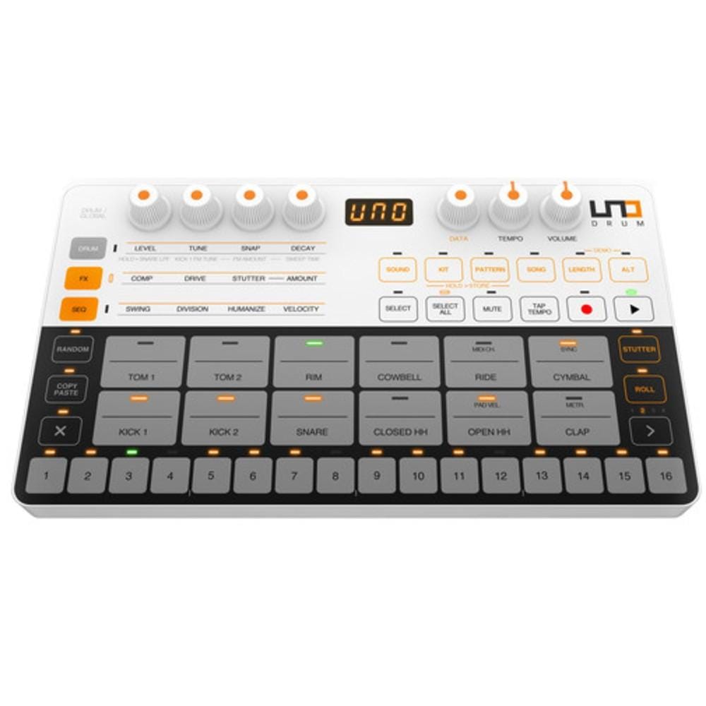 IK Multimedia Synthesizers IK Multimedia UNO Drum Portable Analog/PCM Drum Machine Synthesizers