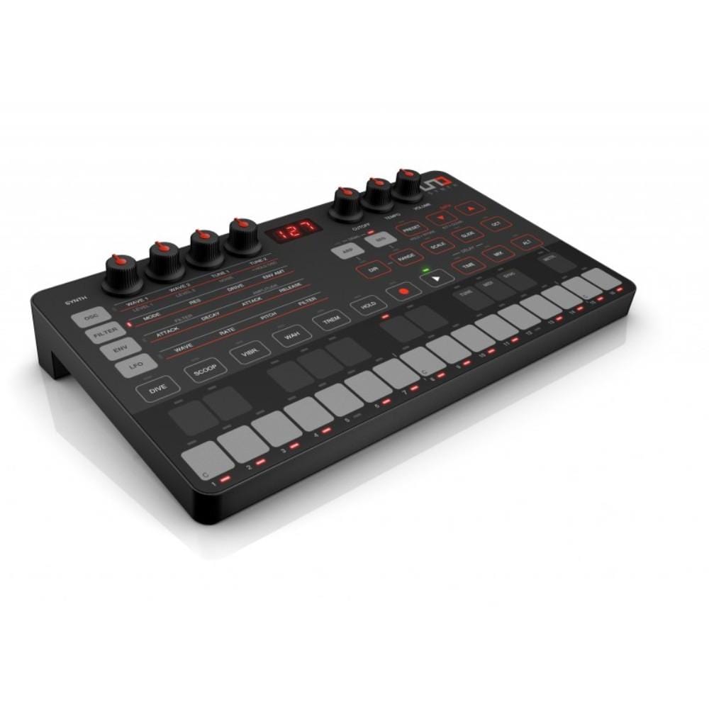 ik multimedia synthesizers ik multimedia uno-synth portable monophonic analog synthesizer