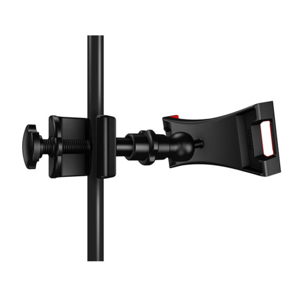 ik multimedia tablet stands and holders ik multimedia iklip 3 universal mic stand support for tablets