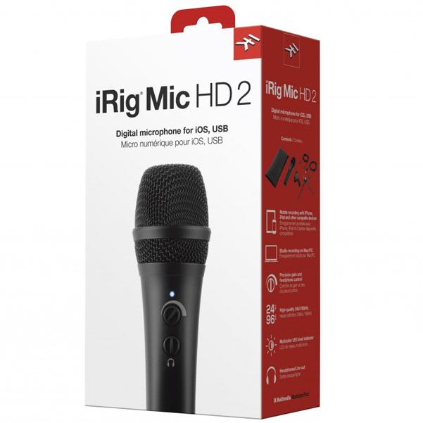 IK Multimedia Usb Microphones IK Multimedia iRig Mic HD 2 USB Microphone
