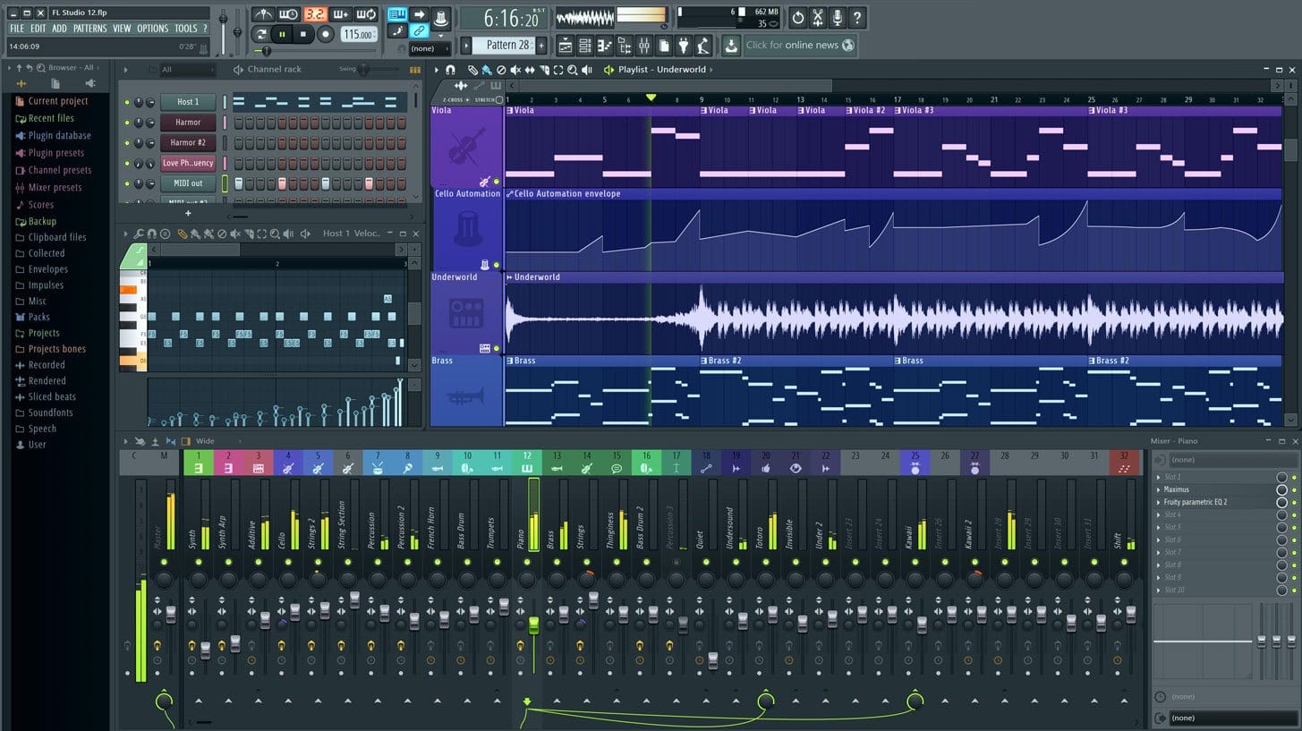 Image-Line Recording Software Image-Line FL Studio 12 Producer Edition