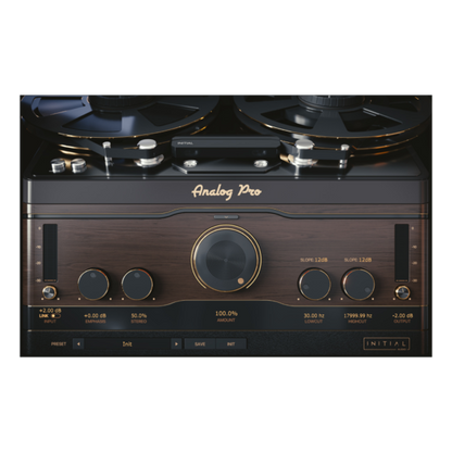 INITIAL AUDIO Virtual Processors Initial Audio Analog Pro: Analog Channel Strip – Professional Audio Software & Plugin