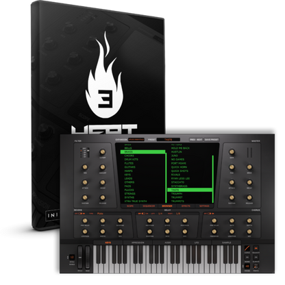 INITIAL AUDIO Virtual Processors Initial Audio Heat Up 3 Studio Edition: Distortion Plugin