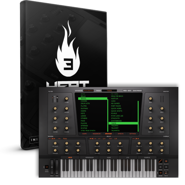 INITIAL AUDIO Virtual Processors Initial Audio Heat Up 3 Studio Edition: Distortion Plugin