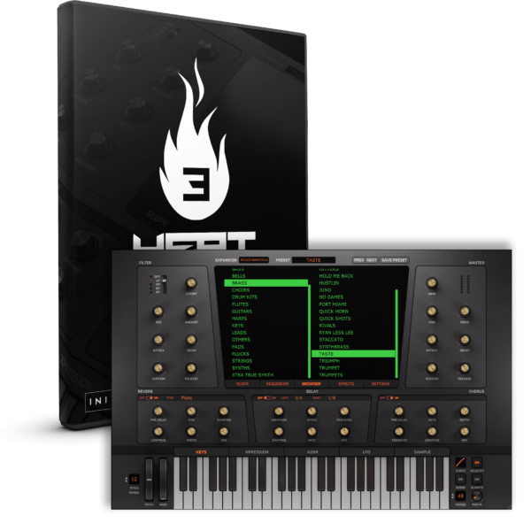 INITIAL AUDIO Virtual Processors Initial Audio Heat Up 3 Studio Edition: Distortion Plugin
